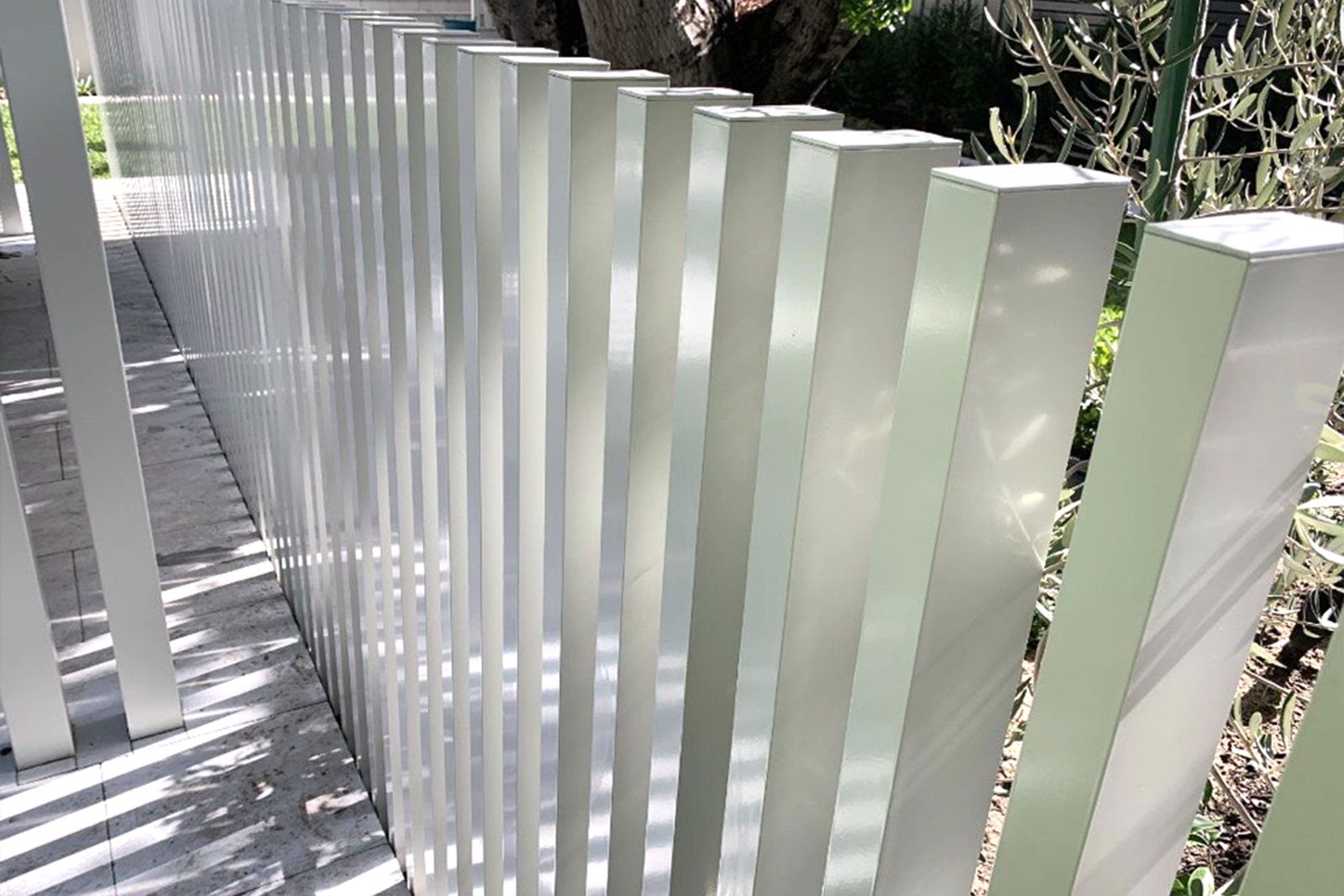 An AFS fence install