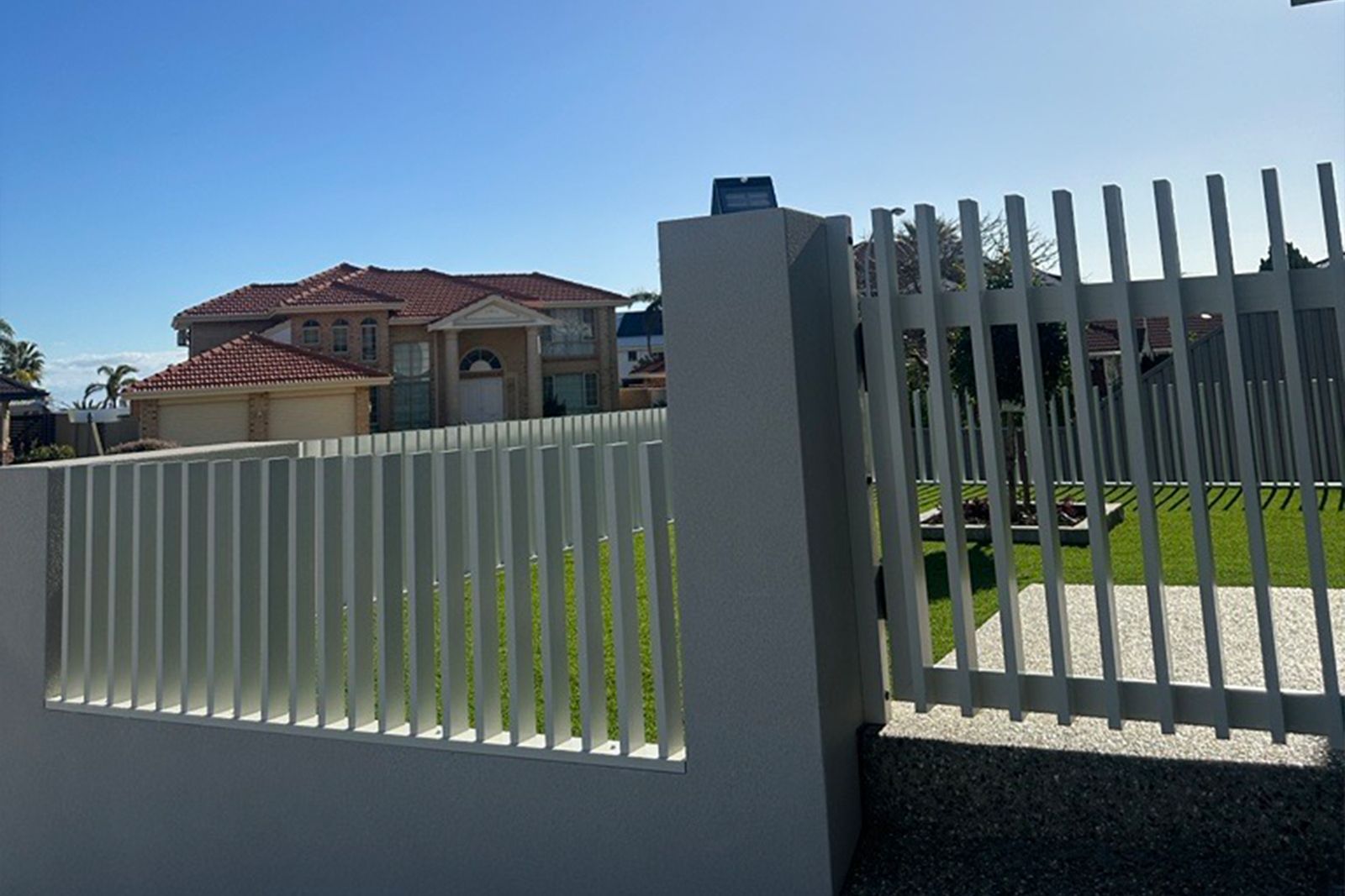 An AFS fence install