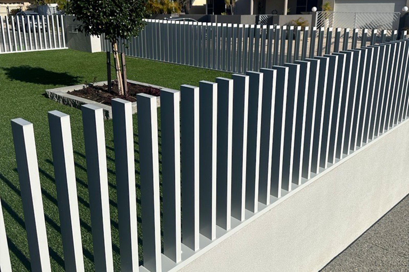 An AFS fence install